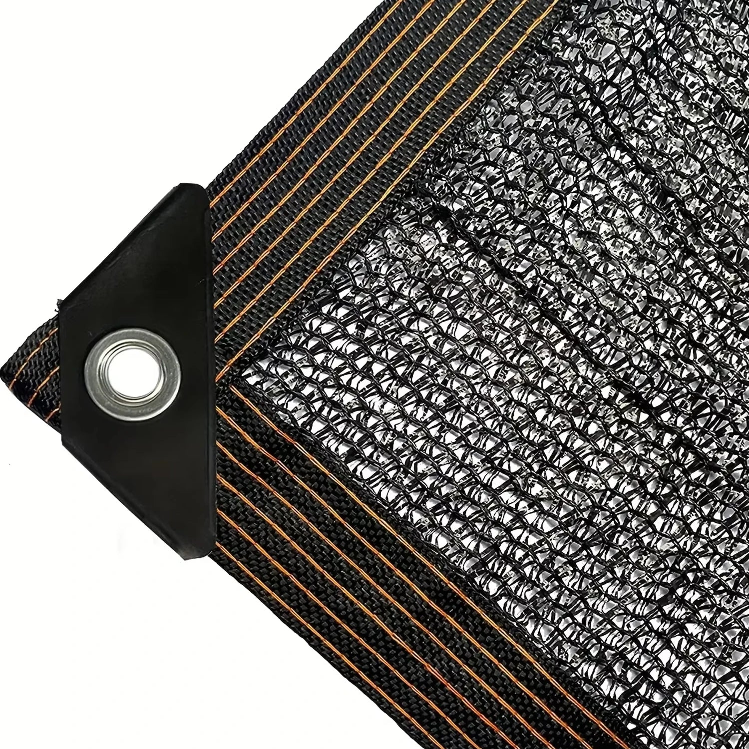 Privacy screen fabric blocking sightlines on a balcony